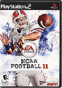 NCAA Football 11 Playstation 2  box art